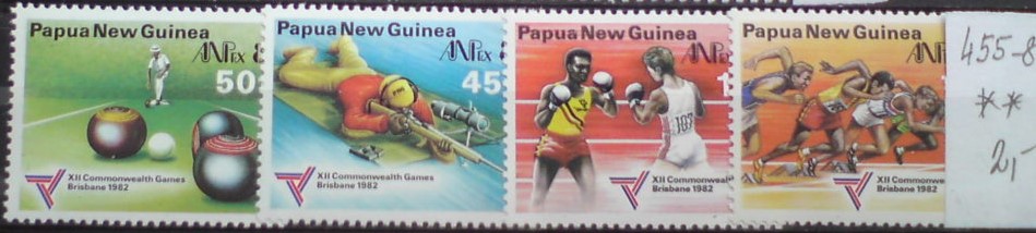 Papua Nová Guinea 455-8 **