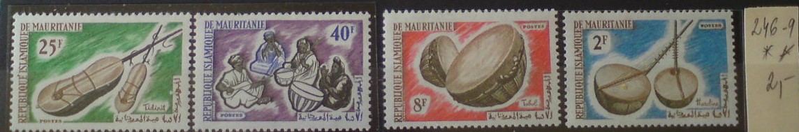 Mauretánia 246-9 **