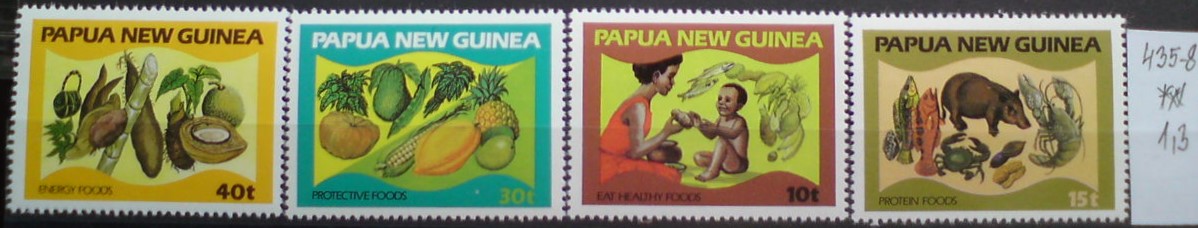 Papua Nová Guinea 435-8 **