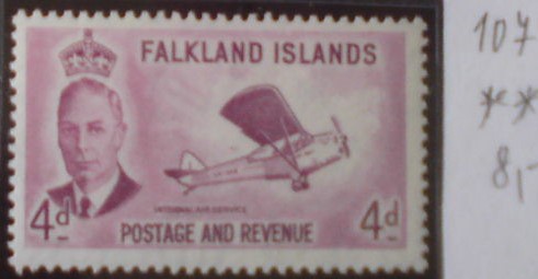 Falklandské ostrovy 107 **