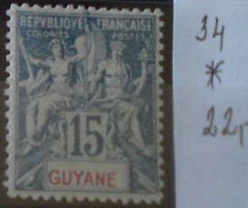 Francúzska Guyana 34 *