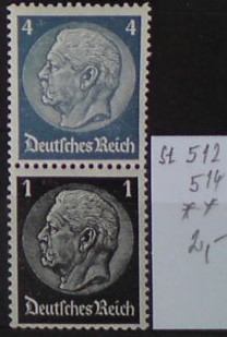 Nemecká Ríša St 512/514 **