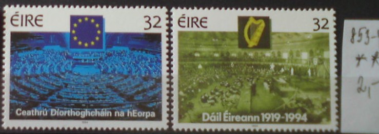 Írsko 853-4 **