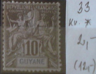 Francúzska Guyana 33 *