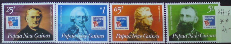 Papua Nová Guinea 844-7 **