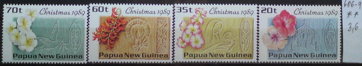 Papua Nová Guinea 606-9 **