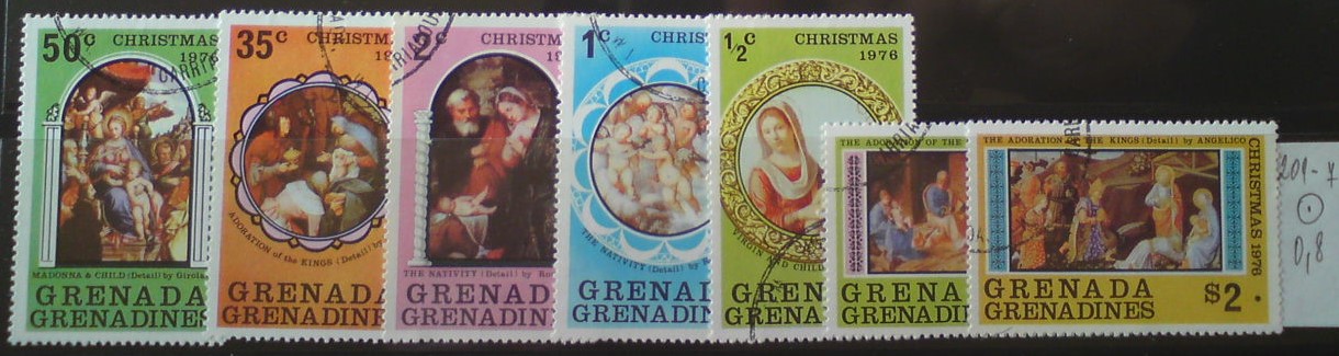 Grenadské Grenadiny 201-7