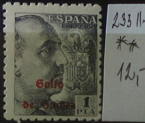 Španielska Guinea 233 ll. **