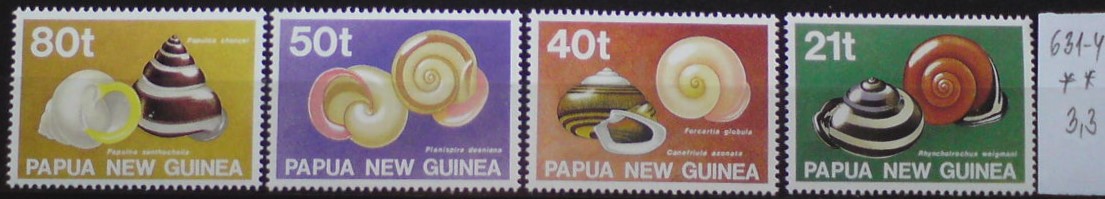 Papua Nová Guinea 631-4 **