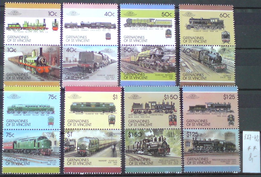 Svätý Vincent a Grenadiny 527-42 **