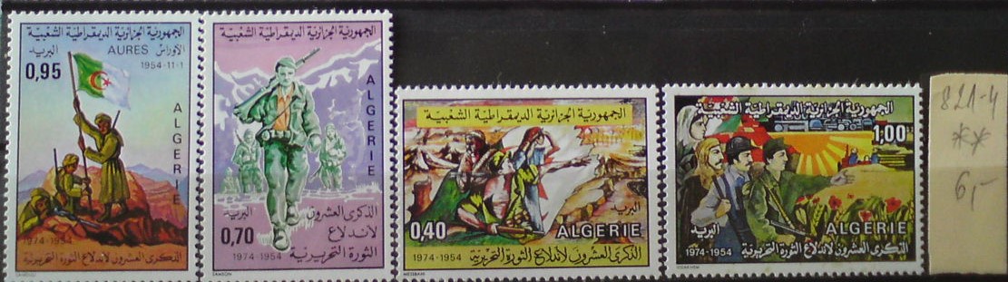 Alžírsko 821-4 **