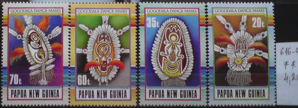 Papua Nová Guinea 616-9 **
