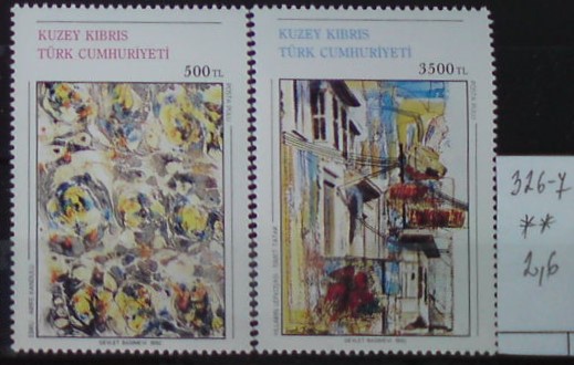 Turecký Cyprus 326-7 **