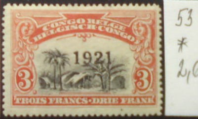 Belgické Kongo 53 *