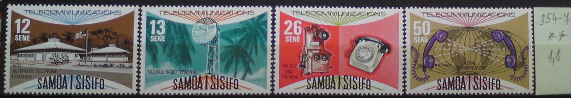 Samoa 354-7 **