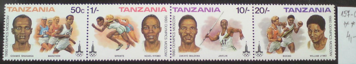 Tanzánia 157-0 **