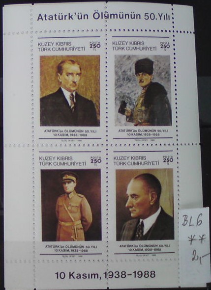 Turecký Cyprus BL 6 **