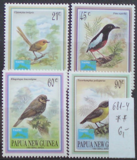Papua Nová Guinea 681-4 **