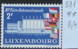 Luxembursko 581 **