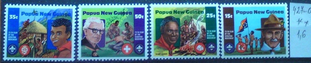 Papua nová Guinea 427-0 **