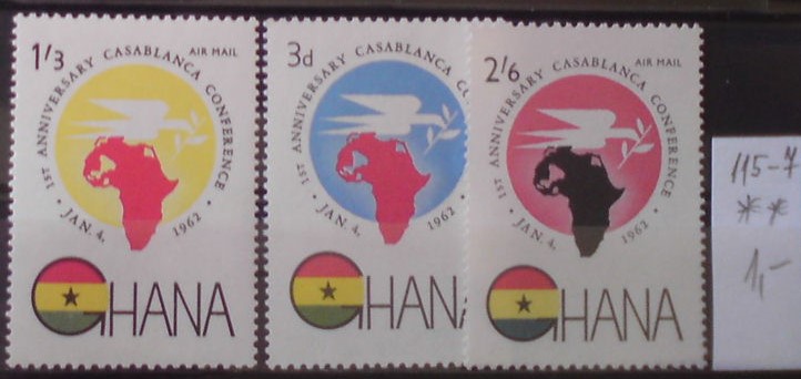 Ghana 115-7 **