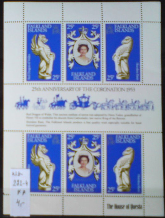 Falklandské ostrovy 272-4 klb. **