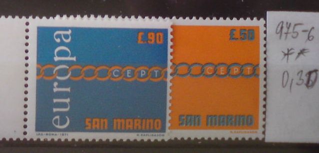 San Marino Mi 975-6 **