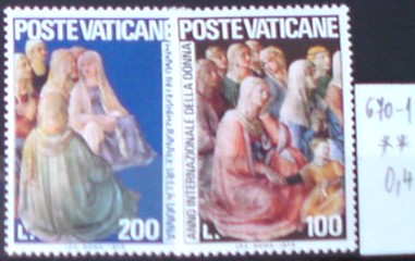 Vatikán 670-1 **