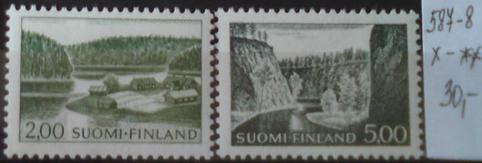 Fínsko 587-8 x **