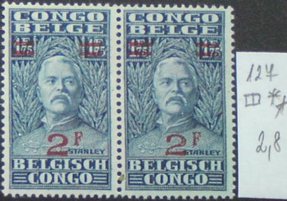 Belgické Kongo 127 **