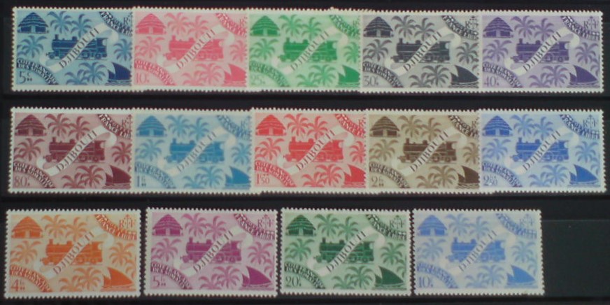 Francúzske Somálsko 246-59 **/*