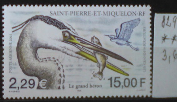 Saint Pierre a Miguelon 829 **