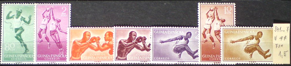 Španielska Guinea 341/7 **