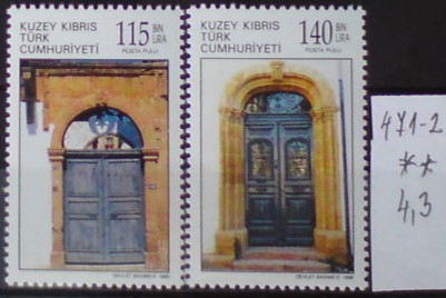 Turecký Cyprus 471-2 **