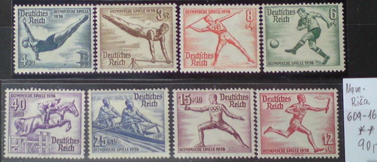 Nemecká Ríša 609-16 **