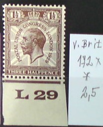 Veľká Británia 172 x *
