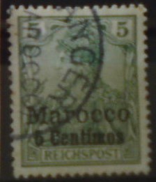 Nemecká pošta v Maroku 8