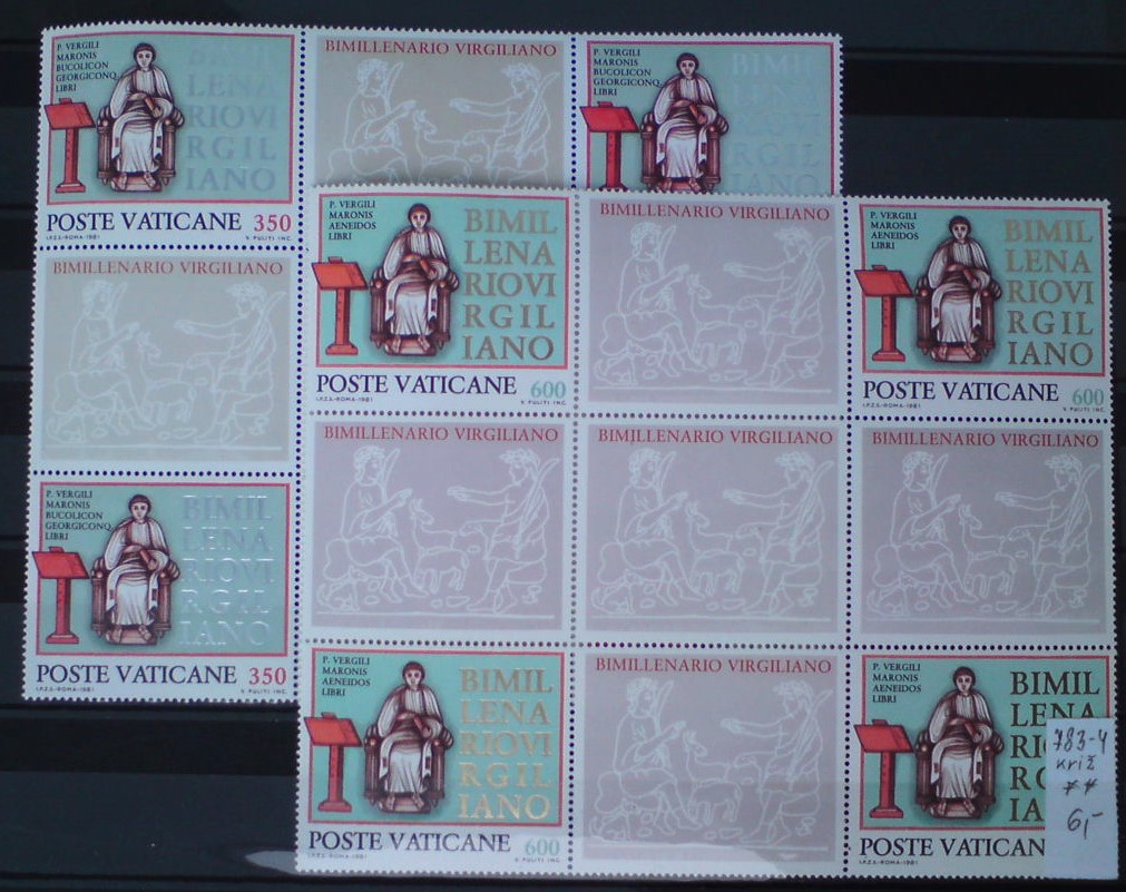 Vatikán 783-4 **