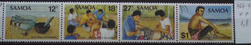 Samoa 464-7 **