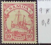Nemecká Samoa 9 *