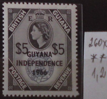 Britská Guyana 260 x **