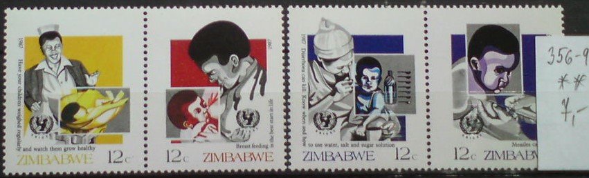 Zimbabwe 356-9 **