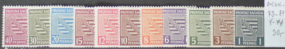 Sasko Anthalsko 73-84 Y **