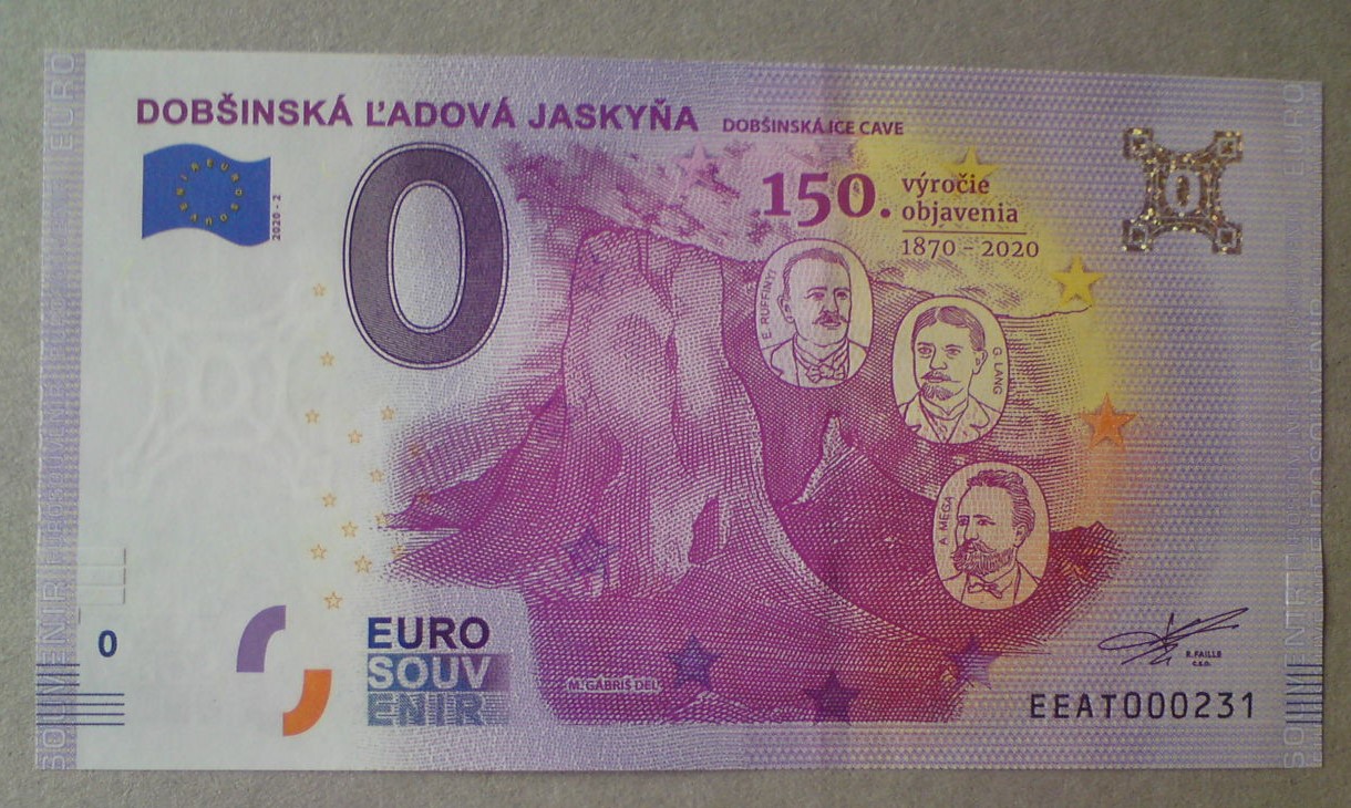 0 bankovka-Dobšinská ľadová jaskyňa