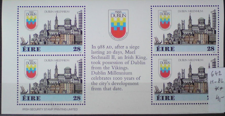 Írsko M BL 642 **