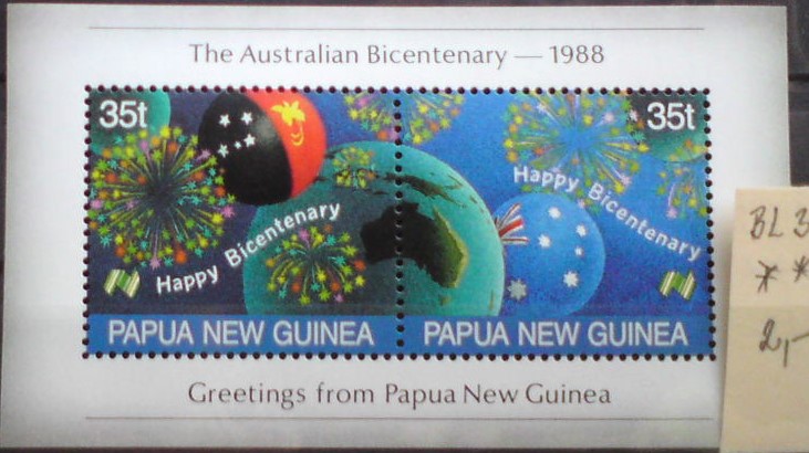 Papua Nová Guinea BL 3 **
