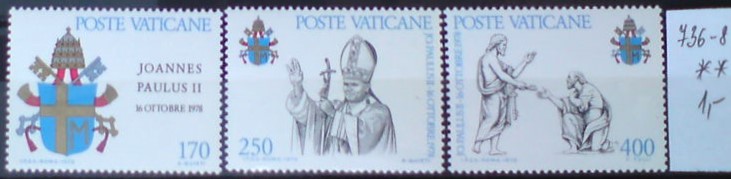 Vatikán 736-8 **