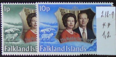 Falklandské ostrovy 218-9 **
