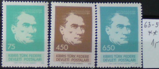 Turecký Cyprus 63-5 **