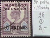 Britská pošta v Maroku 28